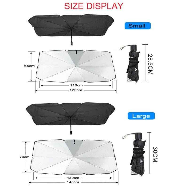 Car Windshield Sunshade Umbrella – Foldable Car Sun Shade