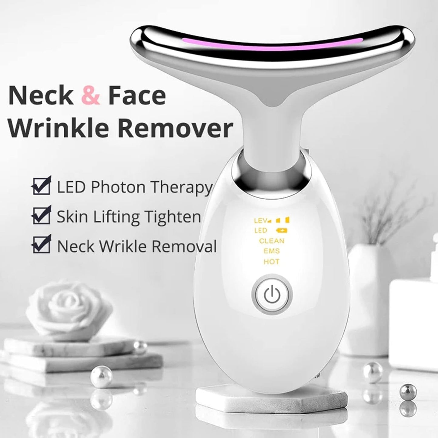 Face & Neck Lifting Massager – Electric Facial Beauty Device