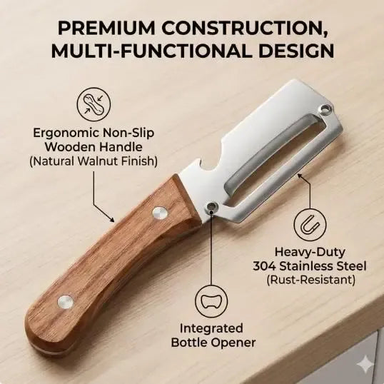 Multi Functional Knife Peeler – Kitchen Vegetable Peeler Tool