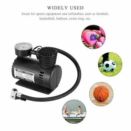 Mini 12V 300 PSI Car Air Pump – Portable Electric Tyre Compressor