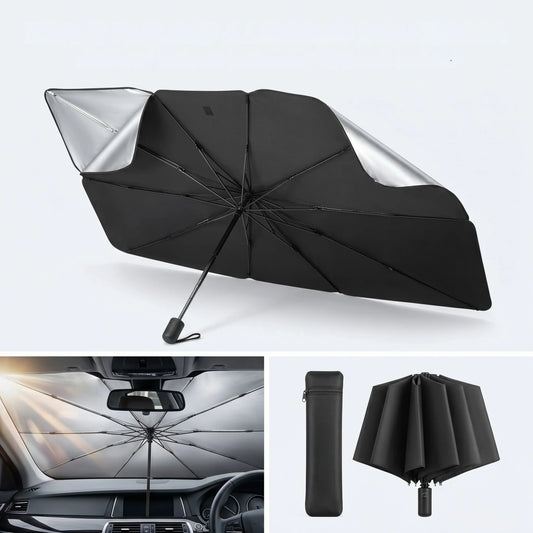 Car Windshield Sunshade Umbrella – Foldable Car Sun Shade