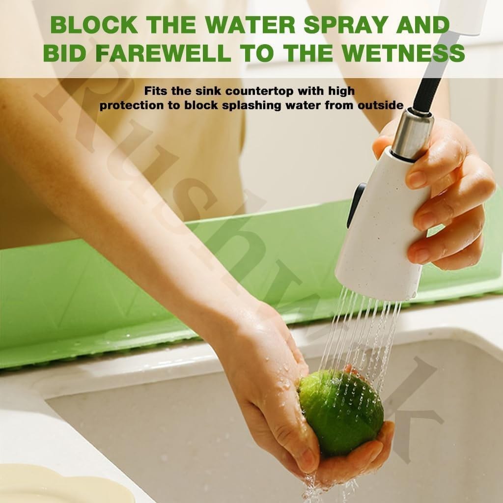 Sink Splash Barrier – Keep Kitchen Counter Dry & Clean