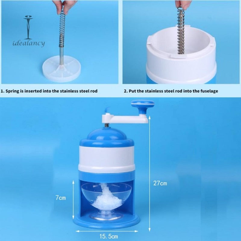 Manual Ice Crusher Machine – Gola Maker for Home