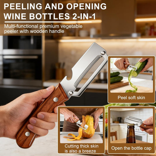Multi Functional Knife Peeler – Kitchen Vegetable Peeler Tool