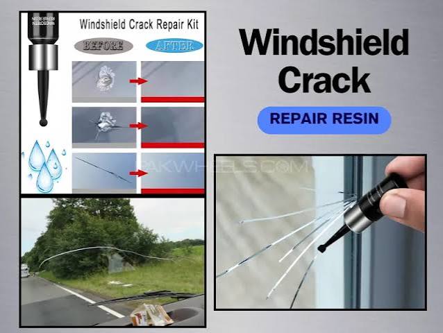 Windshield Crack Repair Kit – Car Glass Chip Repair Tool